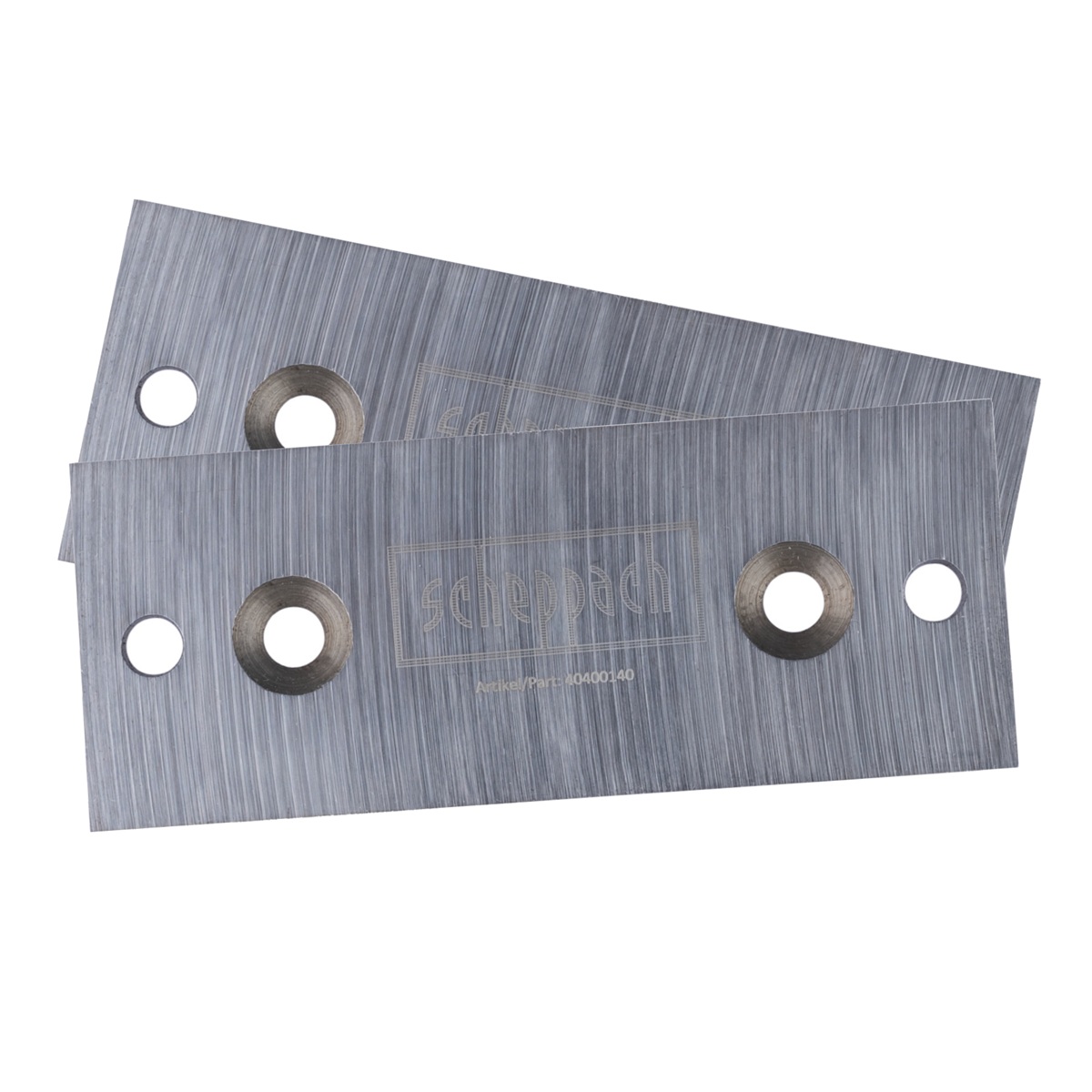 Scheppach Oboustranné nože 100 x 40 x 4 mm ( 2 kusy )