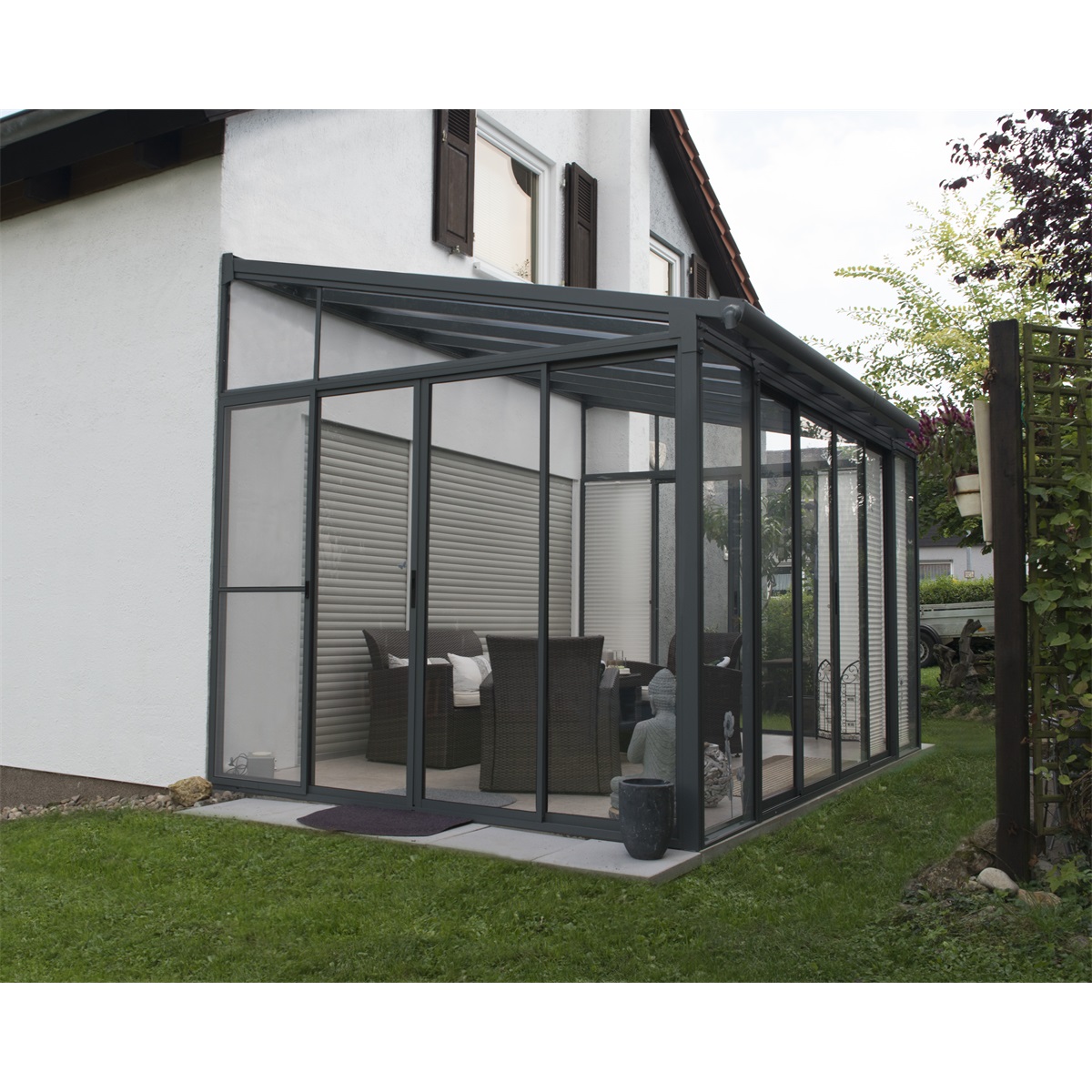 Palram - Canopia Torino 3 x 4,25 antracit